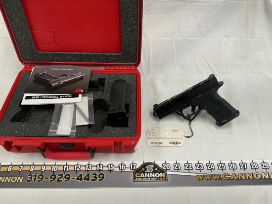 ZEV Technologies Inc, 0Z9C, 9MM, Elite Compact. 15 Round, Night Sights, Used, SN- ZC03589