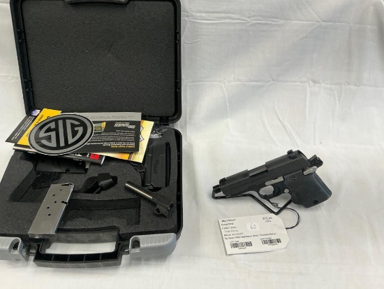 Sig Sauer P938, 9MM Pistol, Nightmare, Threaded Barrel, Used, SN- 52B180763