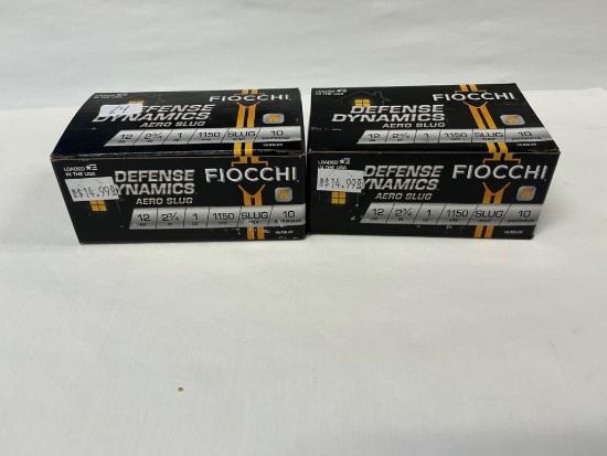 Fiocchi 12 ga Ammo, 20 Rounds