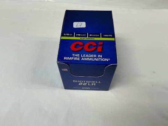 CCI 22LR Shotshell Ammo, 200 Rounds