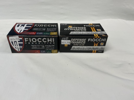Fiocchi 12 ga Ammo, 20 Rounds
