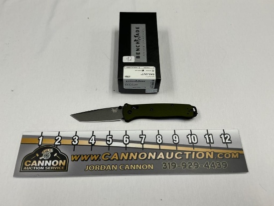 Benchmade Bailout, Manual