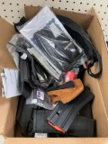 Box od Misc. Magazines and Holsters