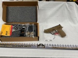 Sig Sauer P320 Pistol, 9MM, M17 Commemorative, US Armry Coyote, NEW, SN- M17-2222