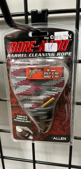 Bore_Nado 9mm,.357,.380 Barrel Cleaning Rope