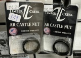 2- Timber Creek AR Castle Nut,