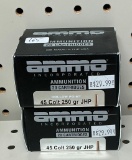 Ammo Inc, 45 Colt, 40 rds