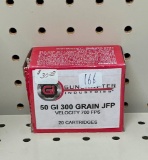 Guncrafter Industries 50 GI JFP Ammo, 20 rds