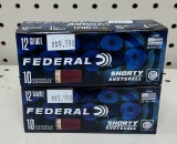 Federal Shorty 12 ga ammo, 20 rds