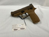 Sig Sauer P320 M17 9mm Luger Pistol, MS, 17rd, Coyote Brown, New, SN- M17A096243