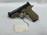 Sig Sauer/Wilson Combat P320 9mm Pistol, Carry, Tan Action Tune, New, SN- WC666897