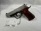 Laseraim Arms 45ACP Pistol, Laseraim Bag and Paperwork, Used, SN- S00094