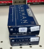 Speer Lawman 380Auto Ammo, 100 rds