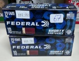 Federal Shorty 12 ga ammo, 20 rds