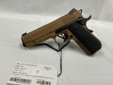 Sig Sauer 1911 45ACP Pistol, Carry Fastback Emperor Scorpion, used, SN-54E063790