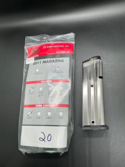 STI Magazine, Full Capacity, 9x19,120mm