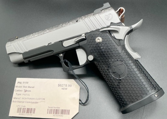Nighthawk Custom Bob Marvel Commander, 9mm, Sn- NDS01640