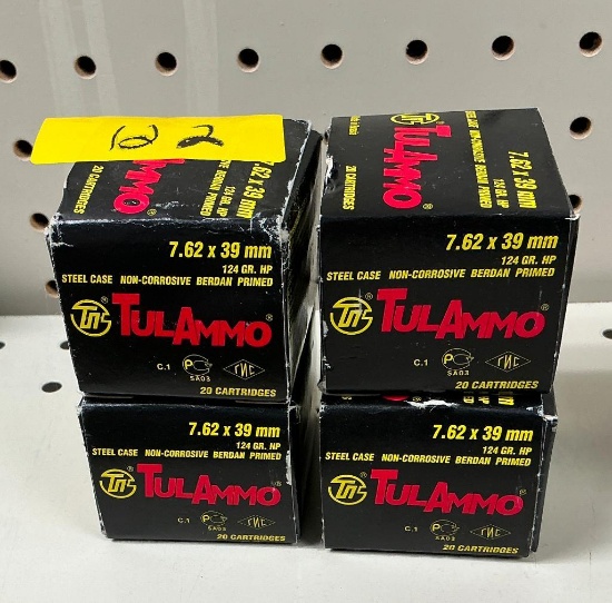 80 Rounds 7.62x39mm