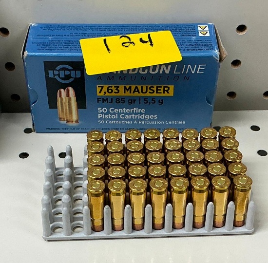 40 Rounds 7,63 Mauser