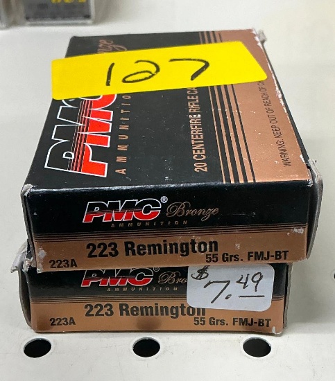 40 Rounds PMC 223 Rem