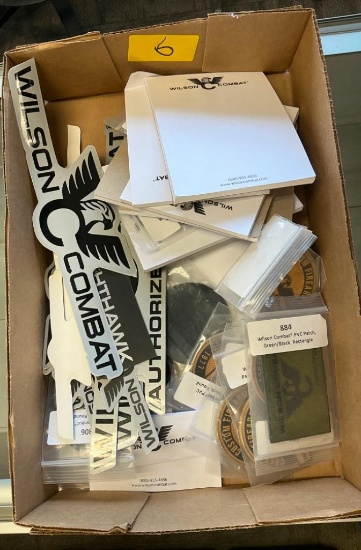 Wilson Combat Stickers, patches and Notepads
