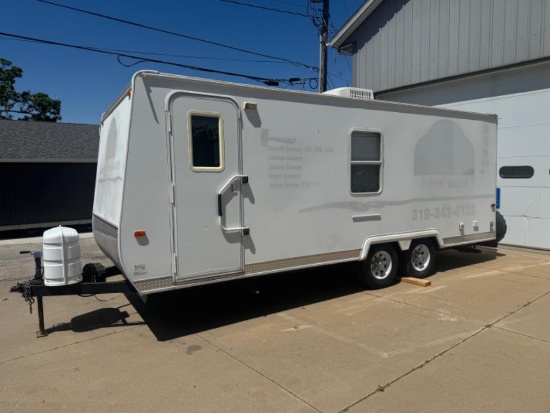 2011 Kuntry Kustom Cashier Trailer. 8'x20'. Heat and A/C, walkthrough front registration/payment