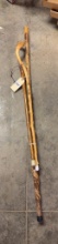 Three Custom Wooden Walking Sticks