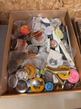 Numerous Pinback Buttons & Badges