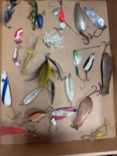 Fishing Lures, Spoons, Spinners, Jigs