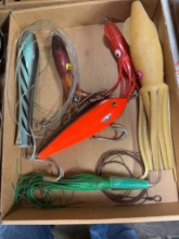 Fishing Lures Including Squid Designs