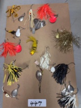 Spinner and Jig Fishing Lures Lot