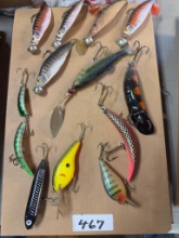 Fishing Lures Lot, Mixed Styles & Colors