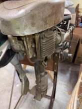 Unknown Metal Boat Motor