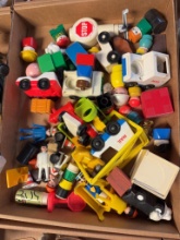 Fisher-Price Little People Toy Lot With Vehicles