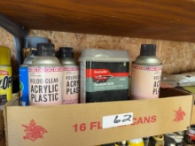 Bondo Fiberglass Resin & Acrylic Plastic Sprays