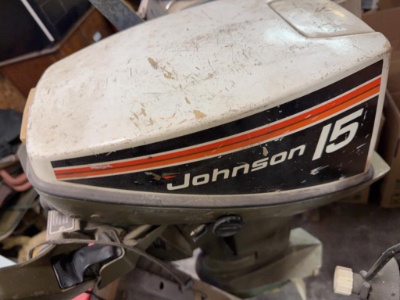 Johnson 15 HP Sea-Horse Outboard Motor