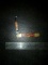 Small wood with brass single blade stainless