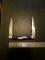 Case xx,  6 dot, muskrat, 2 blade