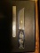 Glass knife -9.5 inches - stars on handle