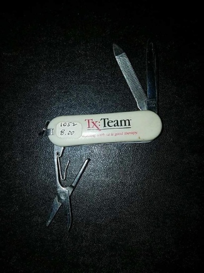 Tx team white knife