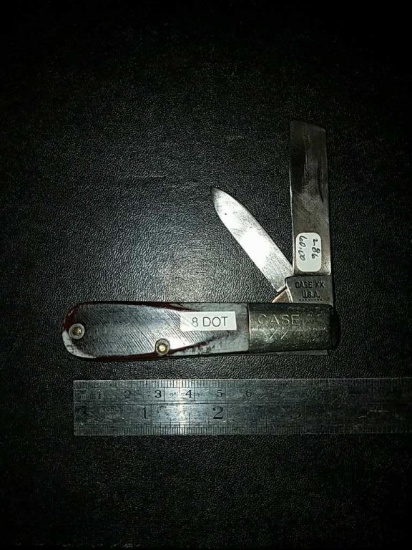 Case xx 8 dot , worn handle