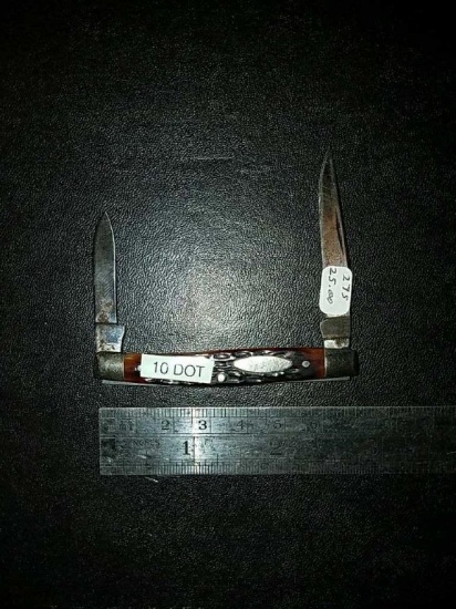 10 dot double blade knife
