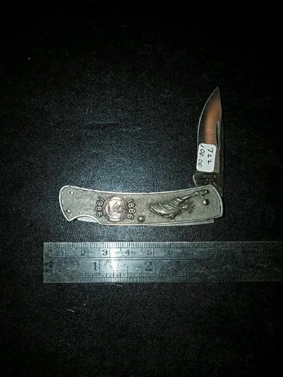 Buck 1886-1986 Liberty knife "keep the torch