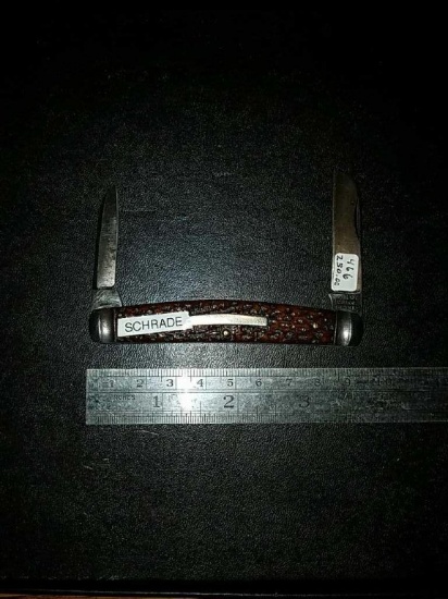 Schrade Cut. Co. Walden NY double blade