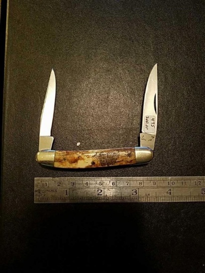 2 blade surgical steel knife marked japan