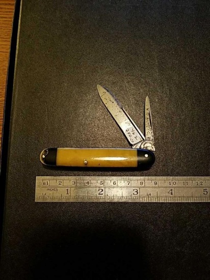 Hackett Gates - Hurty Co. 2 blade knife with end