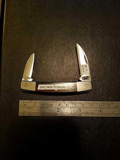 Browne & Pharr Makers. Atlanta, GA. 2 blade