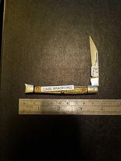 Case Bradford single blade , cracked handle