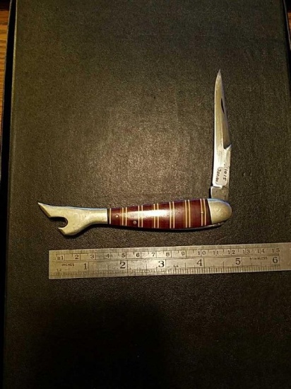 Unknown  single blade with cracked handle