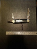 S Anderson utility knife, 3 blade & 2 tools